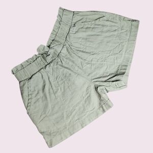 Carter's Girl's Olive High-Waisted Shorts Size 8